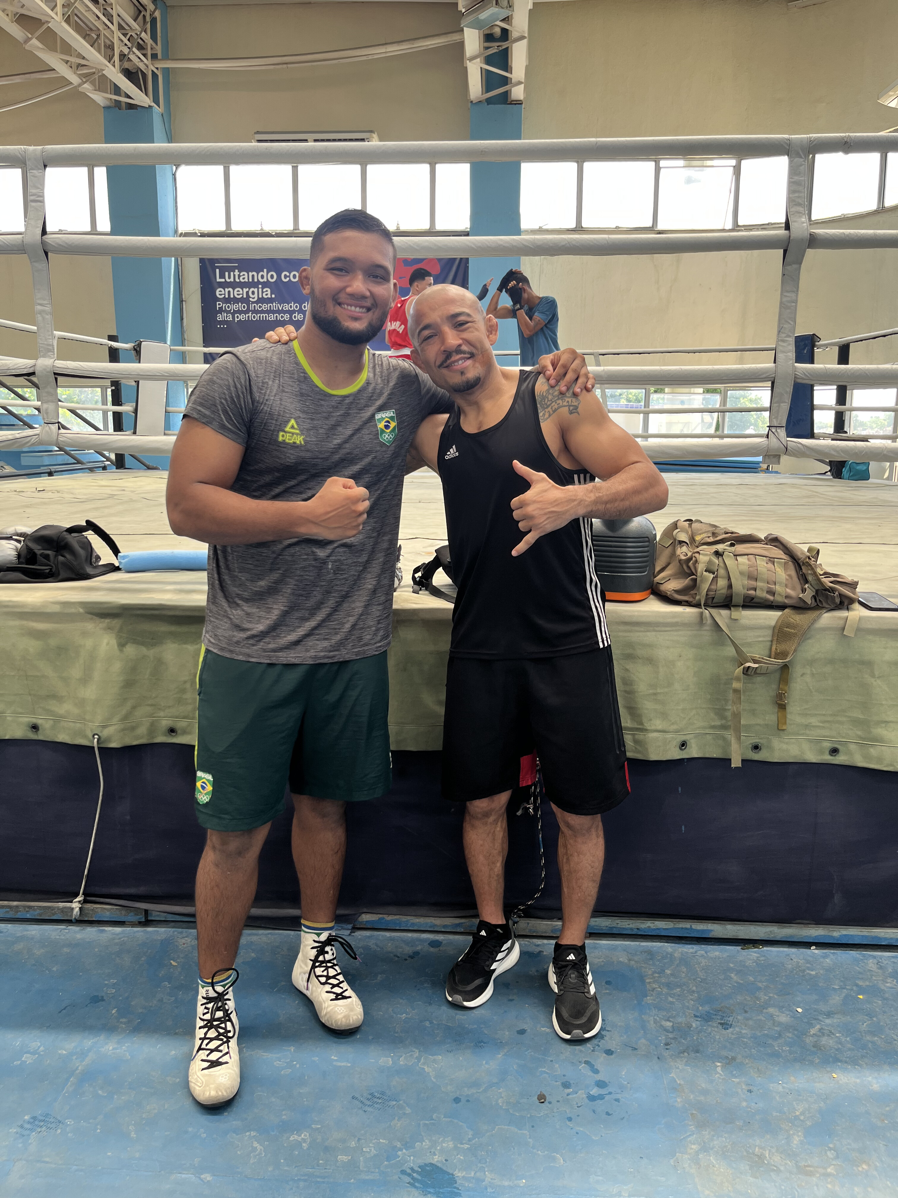 Igor Queiroz com atleta convidado, foto 4